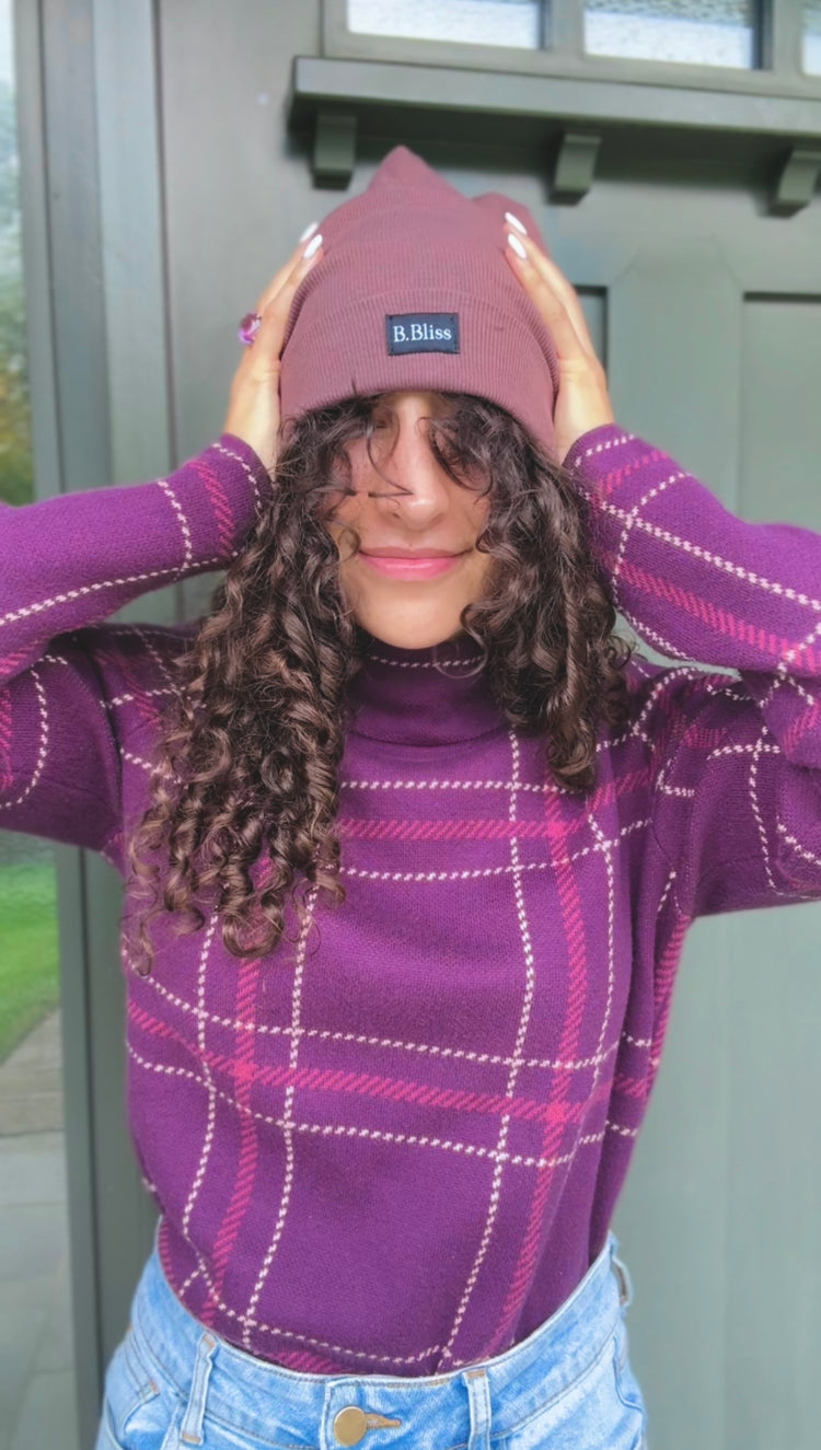 Ribbed Cuffed Beanie
