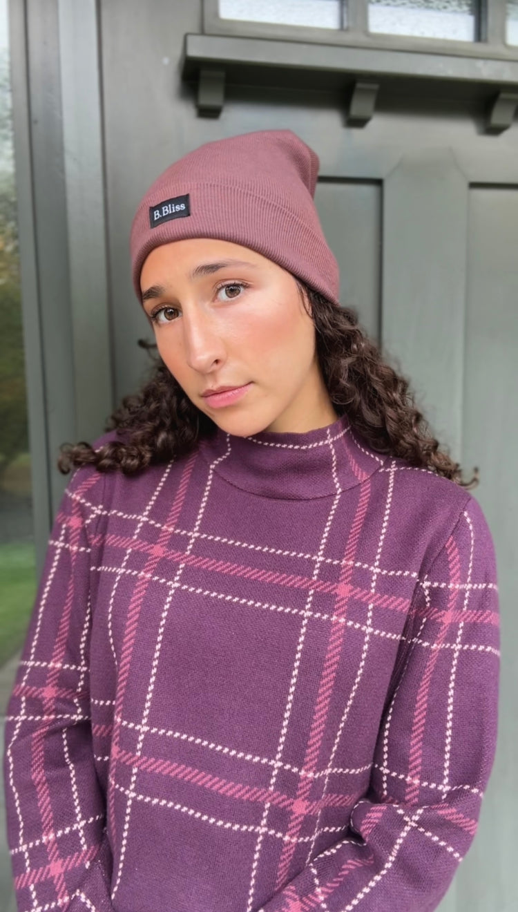 Ribbed Cuffed Beanie