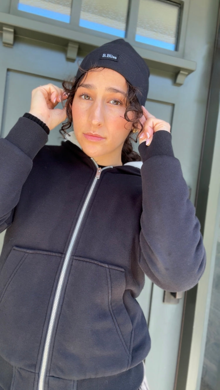 Ribbed Cuffed Beanie
