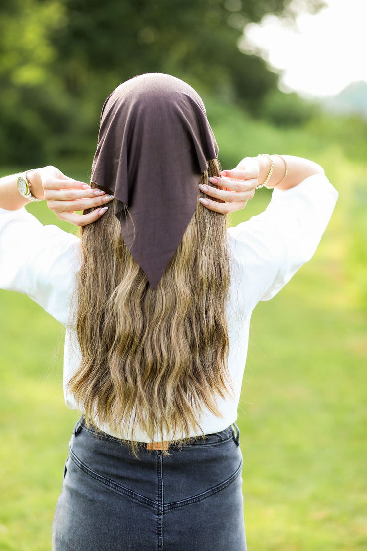 Solid Brown Bandana