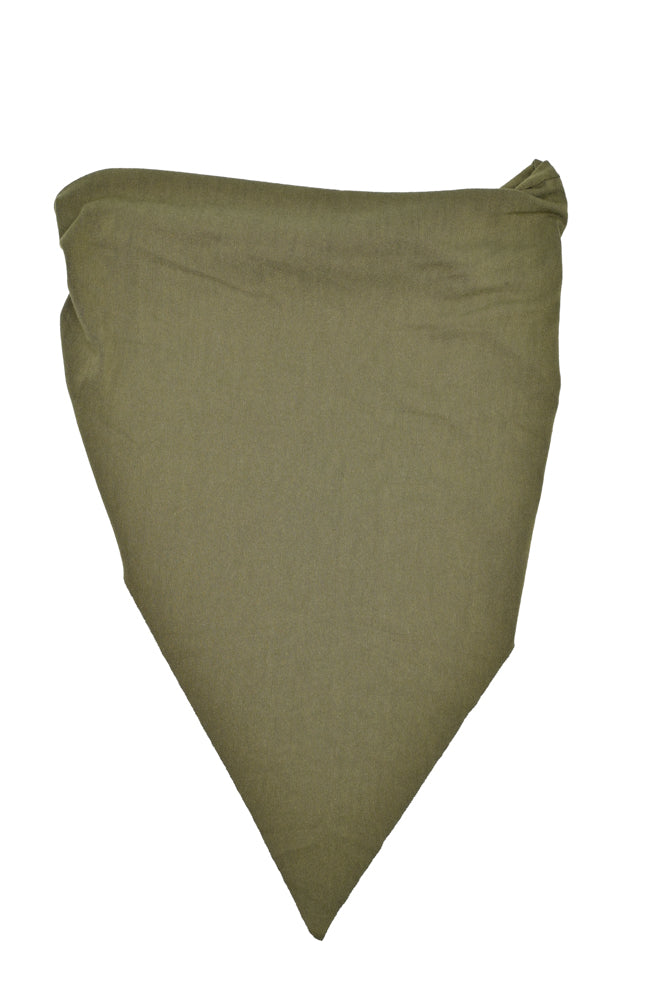 Solid Olive Bandana