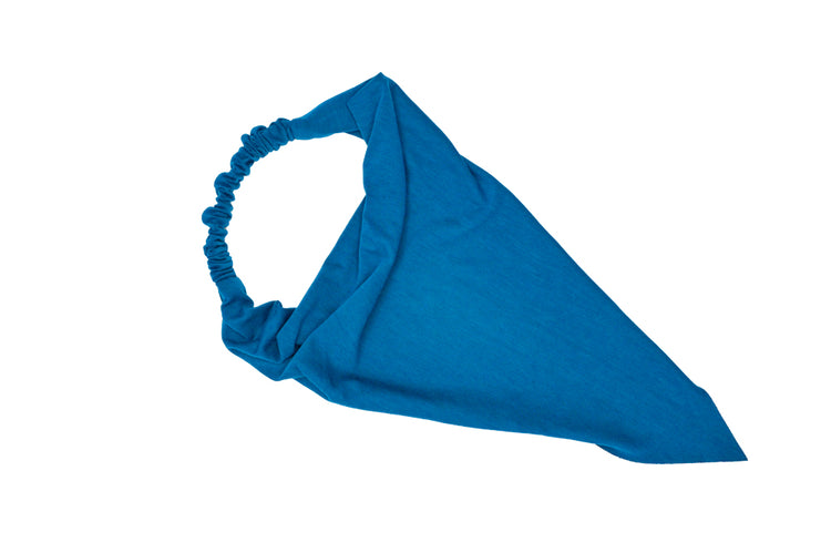 Solid Blue Bandana