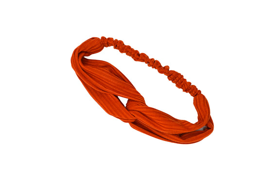 Rust Solid Knot Headband