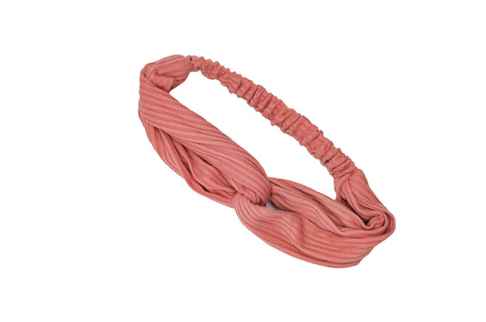 Light Pink Solid Knot Headband