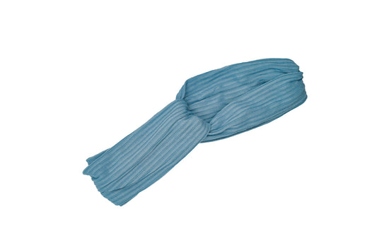 Light Blue Solid Knot Headband