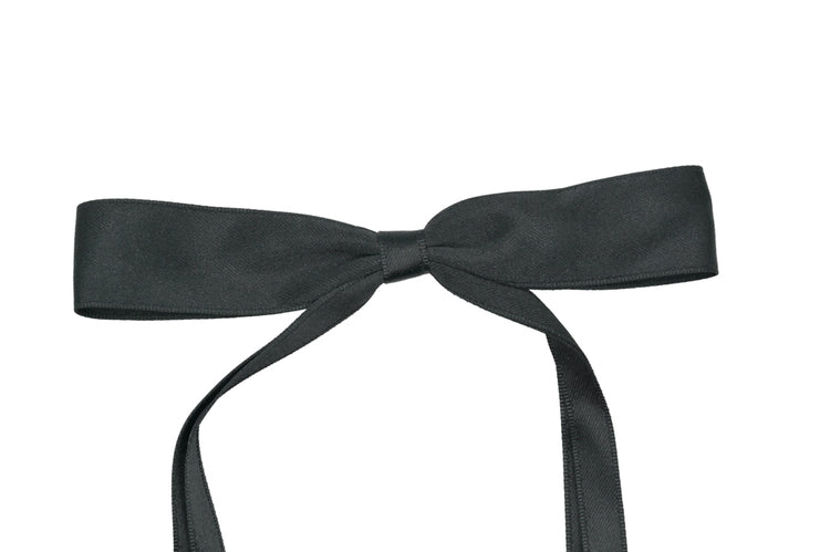 Black Silk Bow