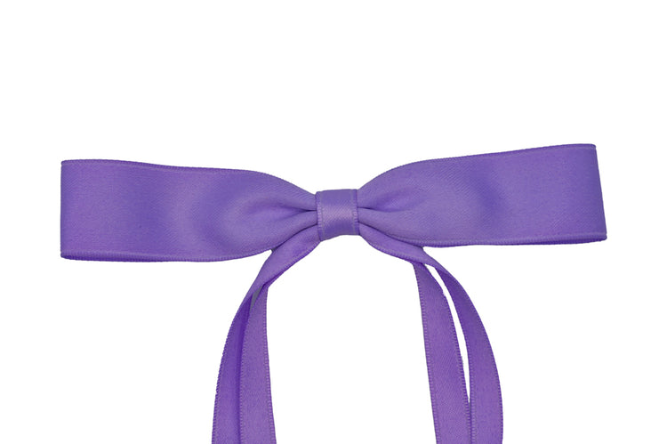 Lavender Silk Bow