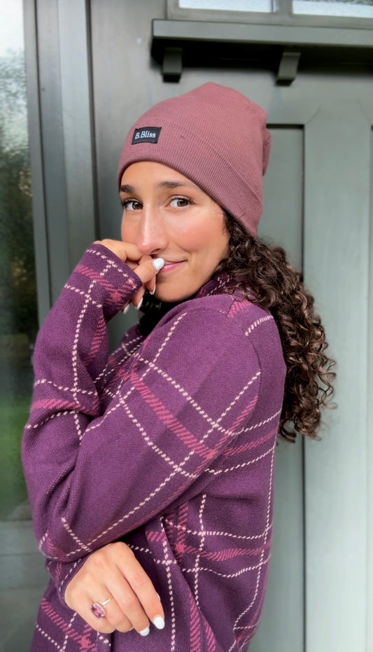 Ribbed Cuffed Beanie