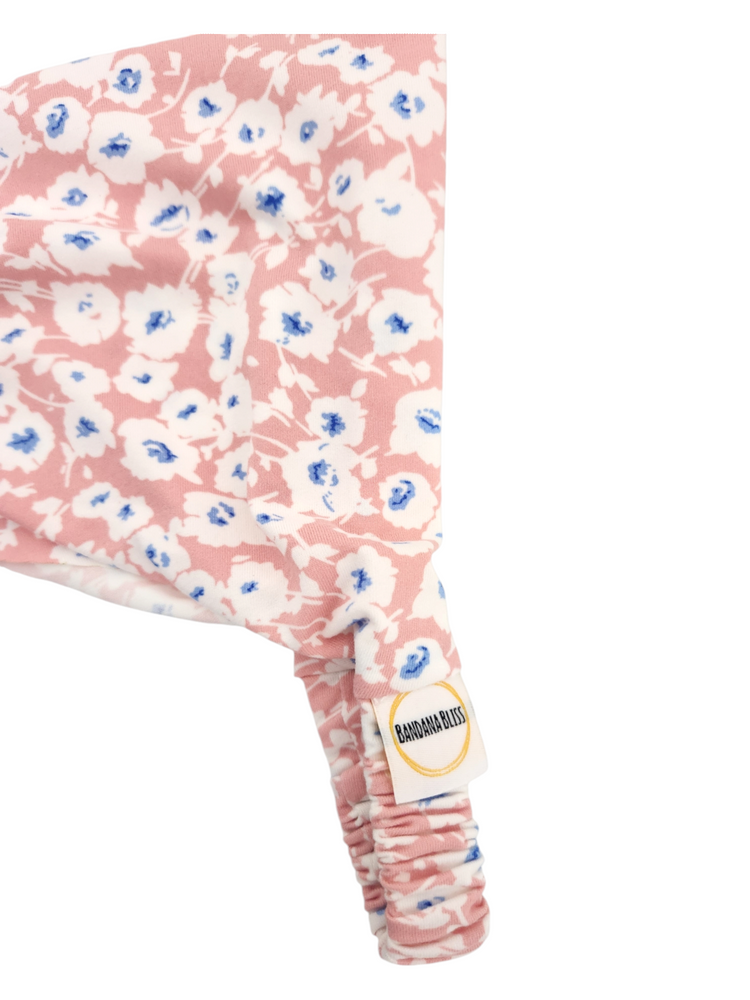 Light Pink Daisy Bandana