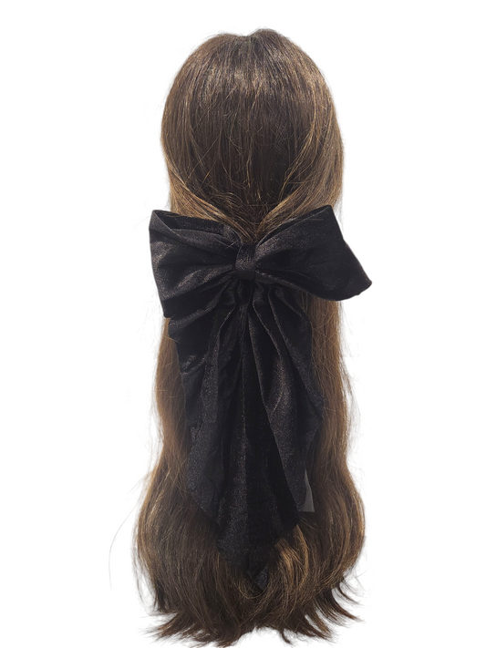 Velvet Bow (Black)